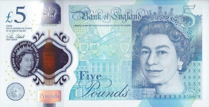 Buy GBP £5 Bills Online